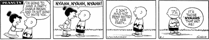 Illustration for article titled Over The Years, Violet From Peanuts Was Defined Only By Her Cruelty